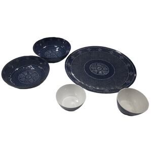 6 piece Threshold melamine Dinnerware set